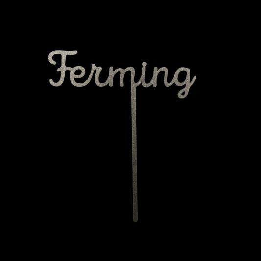 Kökutoppur Ferming Svartur 13 cm