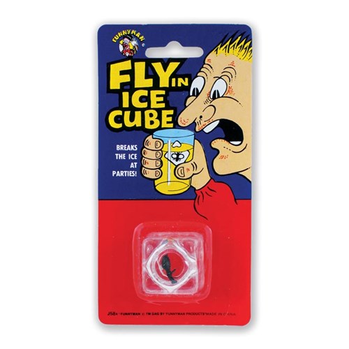 ísklaki með flugu