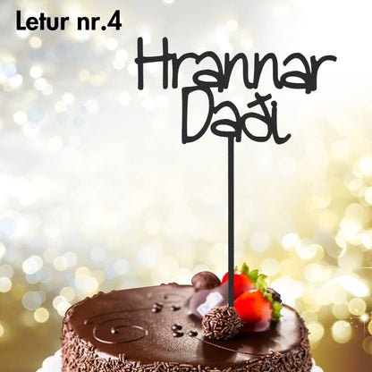 Kökutoppar með nafni