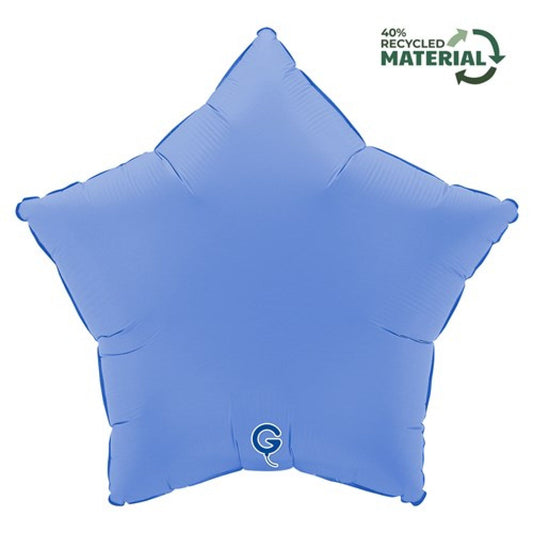 Álblaðra. Mött blá Stjarna. 1 stk