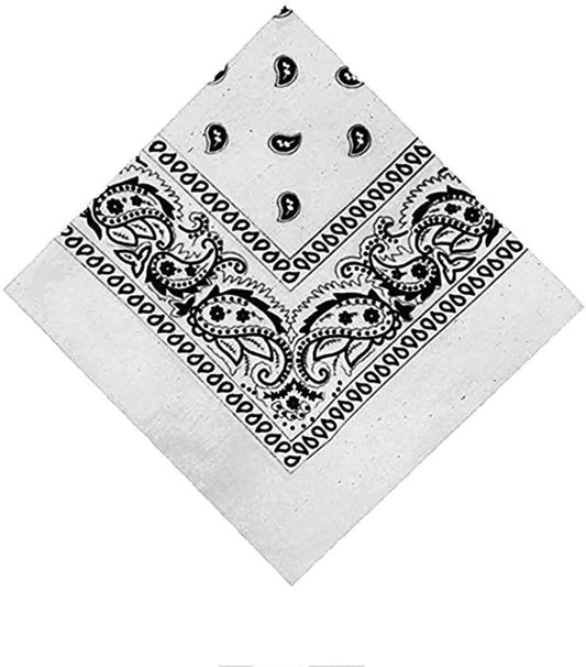 Bandana Klútur Hvítur